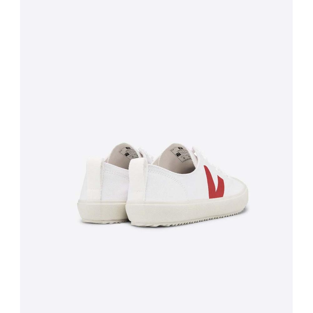 Veja NOVA CANVAS Cipő Férfi White/Red | HU 249BEX